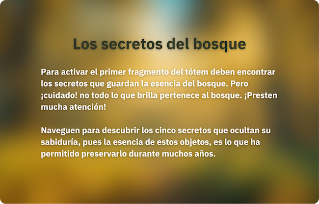 Primera parte de instrucciones